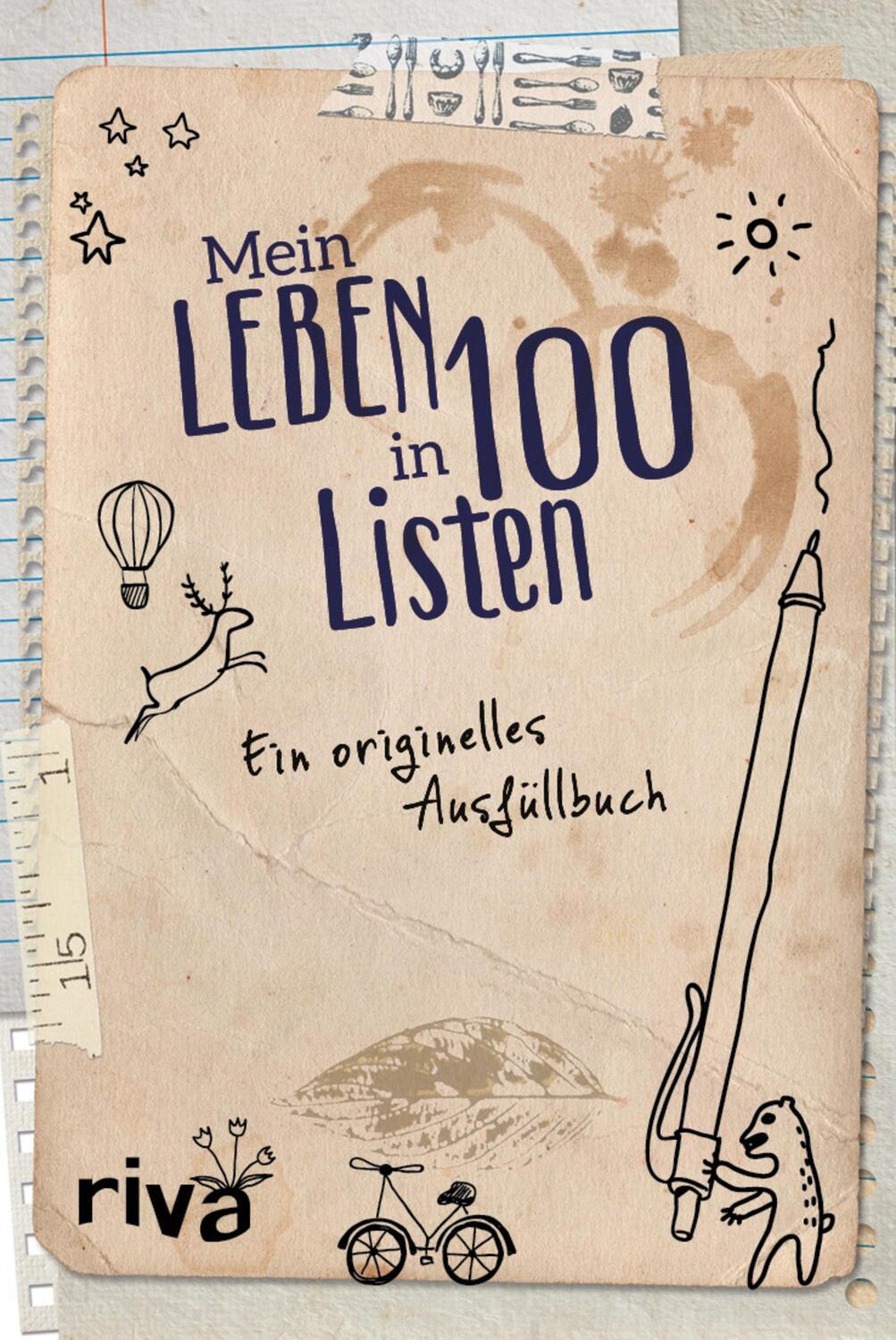 Cover: 9783742300157 | Mein Leben in 100 Listen | Ein originelles Ausfüllbuch | Buch | 2016