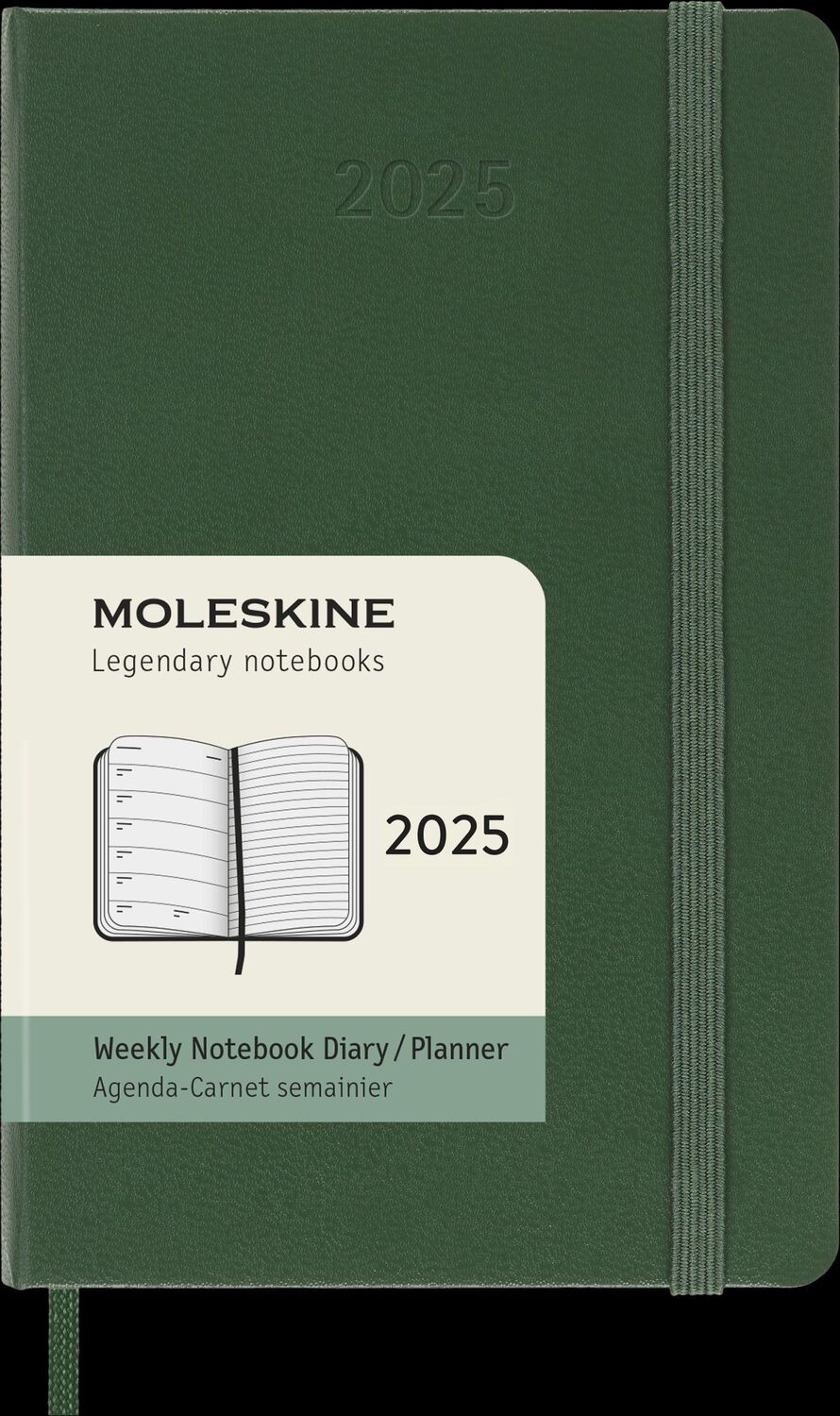 Bild: 8056999270735 | Moleskine 12 Monate Wochen Notizkalender 2025, Pocket/A6, 1 Wo = 1...