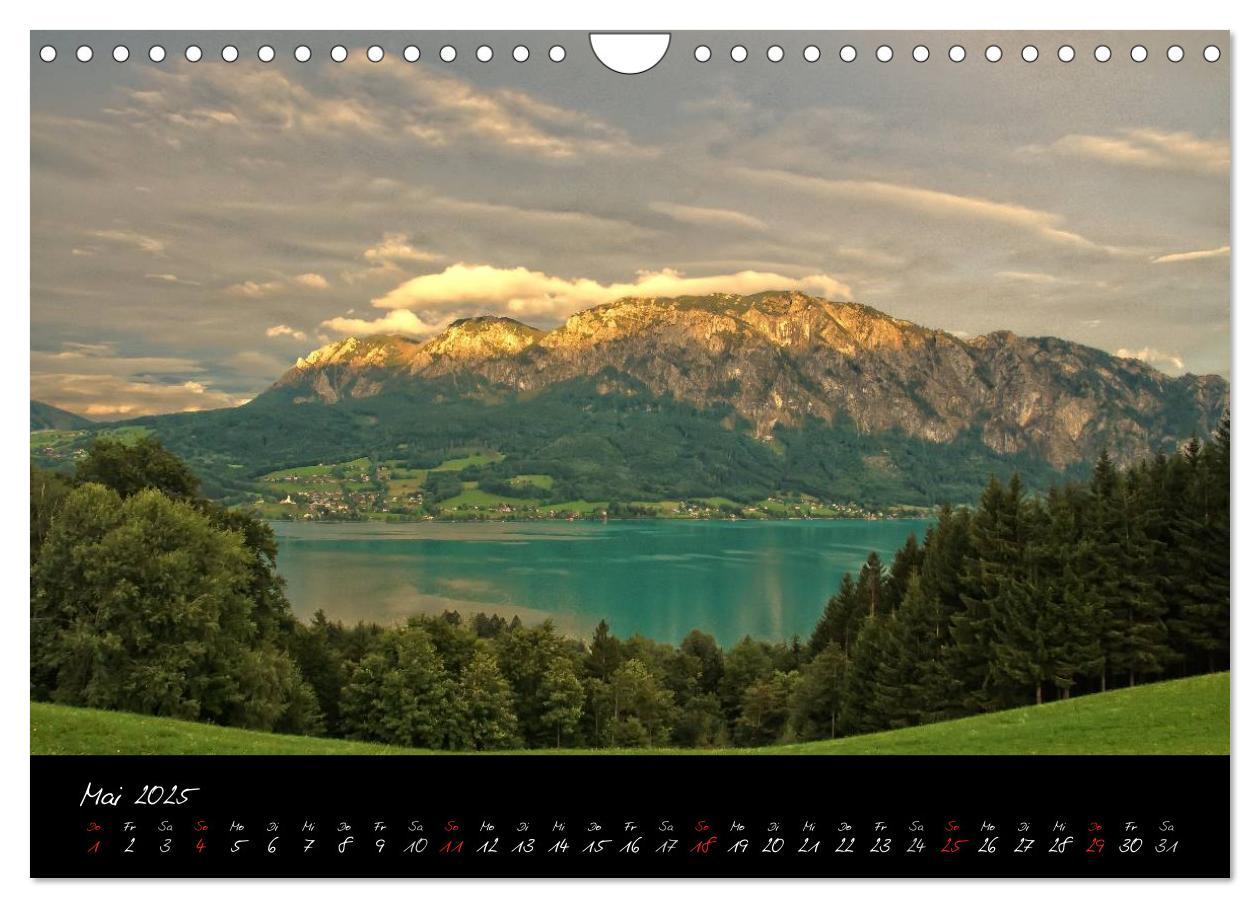 Bild: 9783435693221 | Attersee im Salzkammergut 2025 (Wandkalender 2025 DIN A4 quer),...