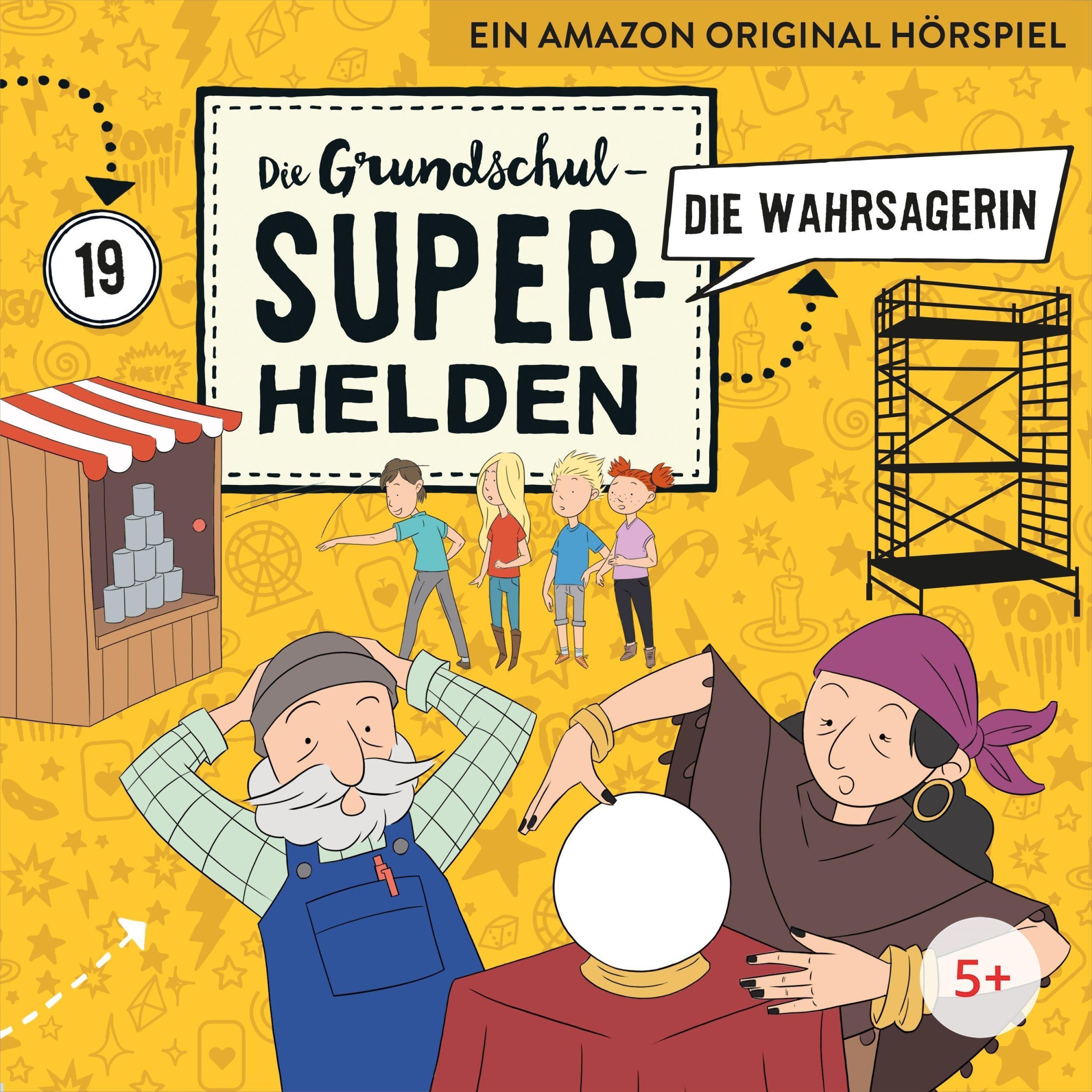 Cover: 4260167473550 | 19: Die Wahrsagerin | Die Grundschul-Superhelden | Audio-CD | 67 Min.