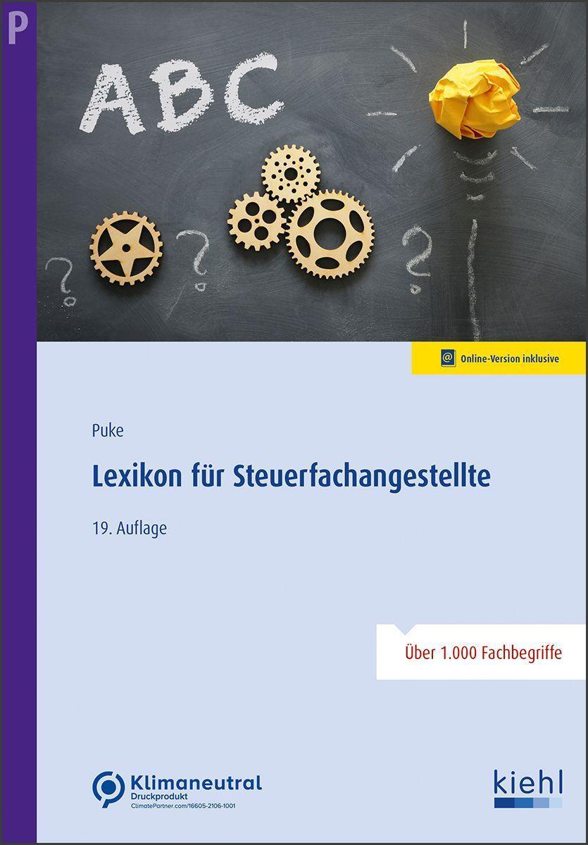Cover: 9783470536682 | Lexikon für Steuerfachangestellte | Michael Puke | Bundle | Deutsch