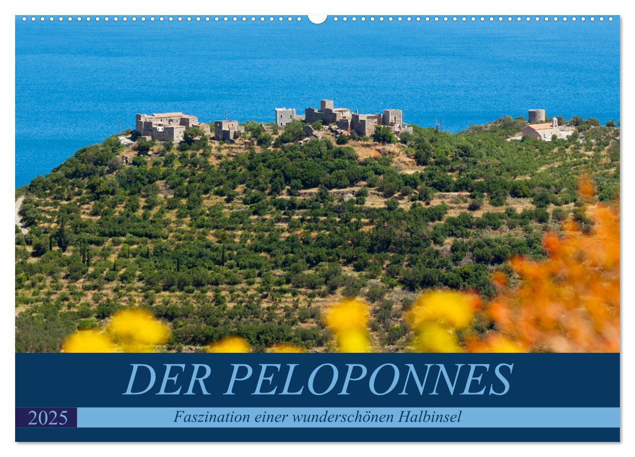 Cover: 9783435359820 | DER PELOPONNES (Wandkalender 2025 DIN A2 quer), CALVENDO...