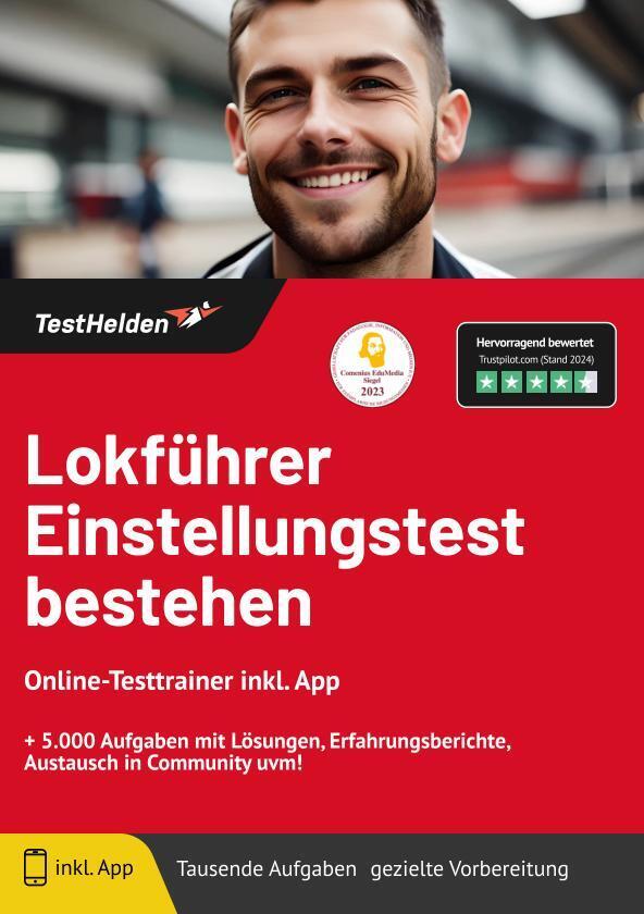 Cover: 9783985407361 | Lokführer Einstellungstest bestehen - Online-Testtrainer inkl. App:...