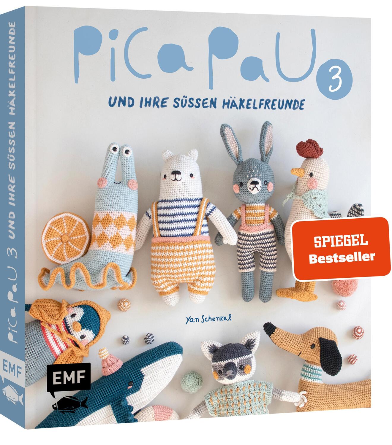 Cover: 9783745912593 | Pica Pau und ihre süßen Häkelfreunde - Band 3 | Yan Schenkel | Buch