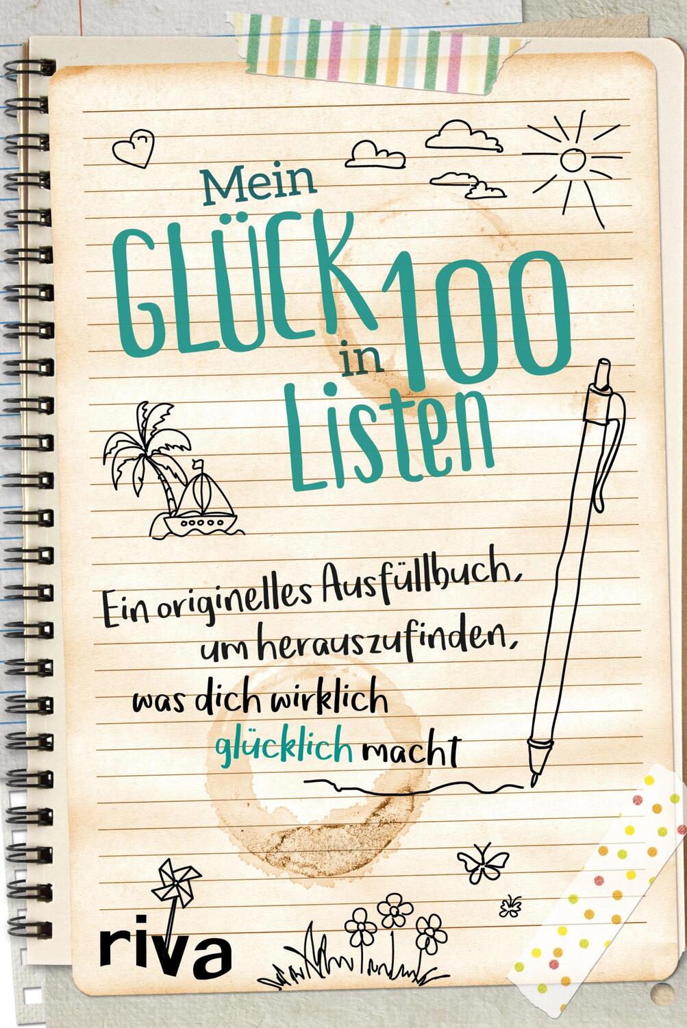 Cover: 9783742302380 | Mein Glück in 100 Listen | Buch | 96 S. | Deutsch | 2017 | riva