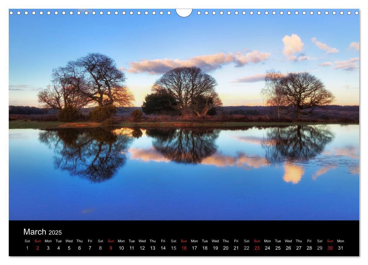 Bild: 9781325951734 | New Forest Hampshire (Wall Calendar 2025 DIN A3 landscape),...