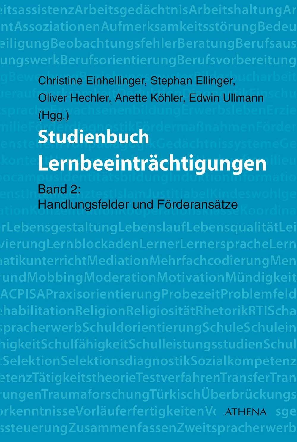 Cover: 9783763968930 | Studienbuch Lernbeeinträchtigungen | Christine Einhellinger (u. a.)