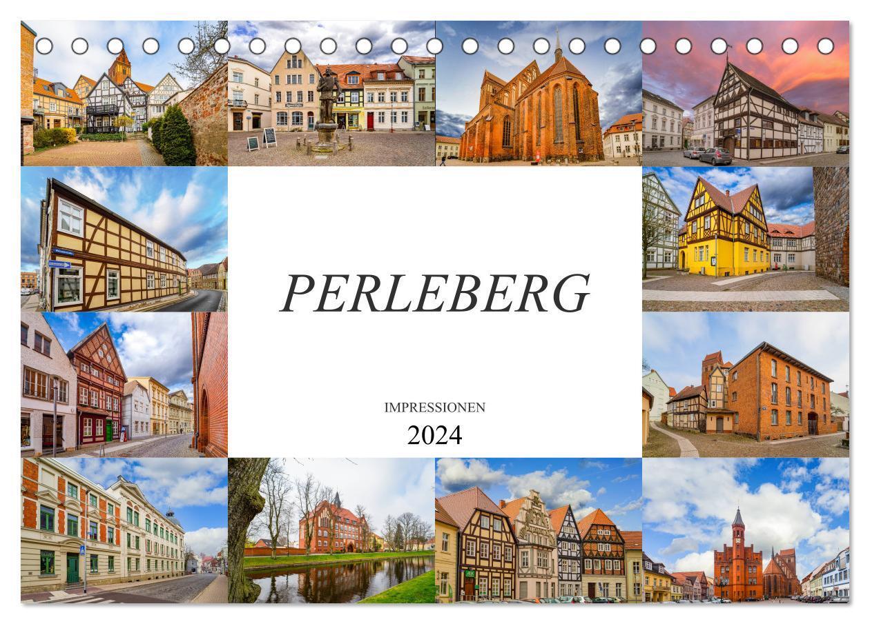 Cover: 9783383011757 | Perleberg Impressionen (Tischkalender 2024 DIN A5 quer), CALVENDO...