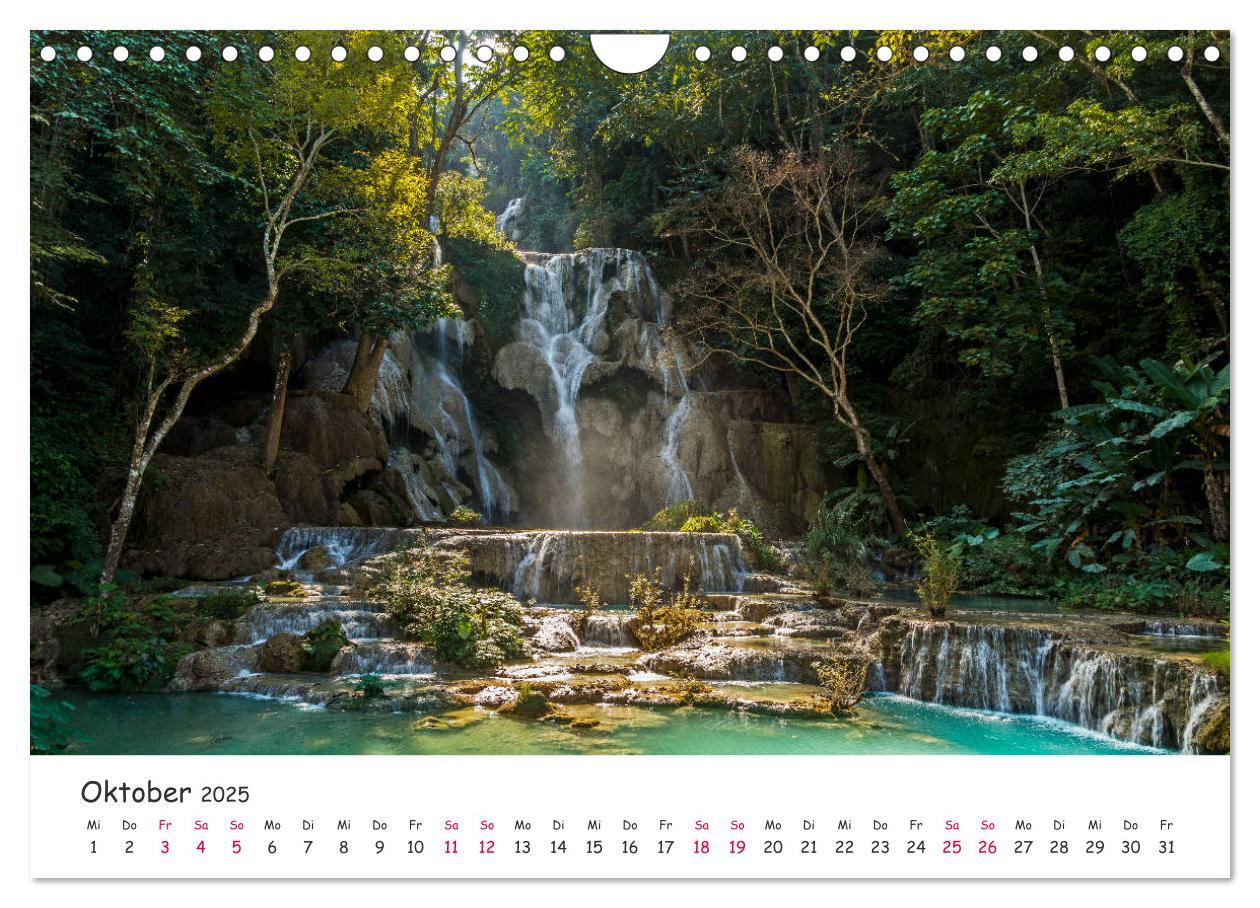 Bild: 9783435140213 | Laos - Im Herzen Indochinas (Wandkalender 2025 DIN A4 quer),...