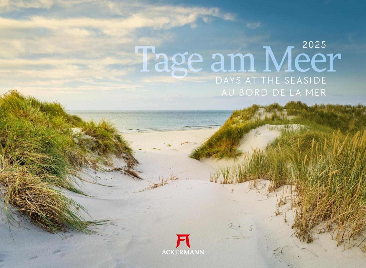 Cover: 9783838425771 | Tage am Meer Kalender 2025 | Ackermann Kunstverlag | Kalender | 14 S.