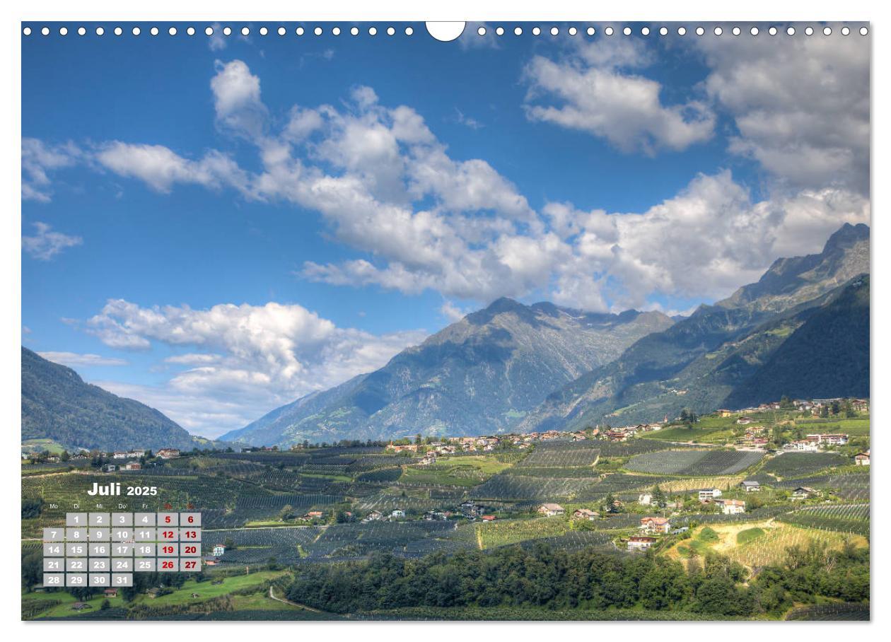 Bild: 9783435209323 | Meraner Land: alpin-mediterranes Lebensgefühl (Wandkalender 2025...