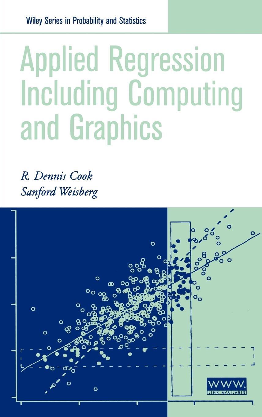 Cover: 9780471317111 | Applied Regression Including Computing and Graphics | Cook (u. a.)