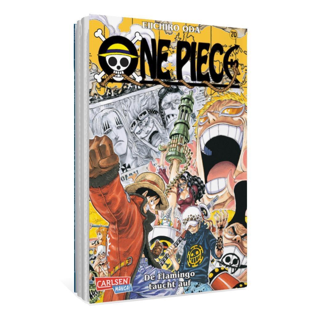 Bild: 9783551763709 | One Piece 70. Der Flamingo taucht auf | Eiichiro Oda | Taschenbuch