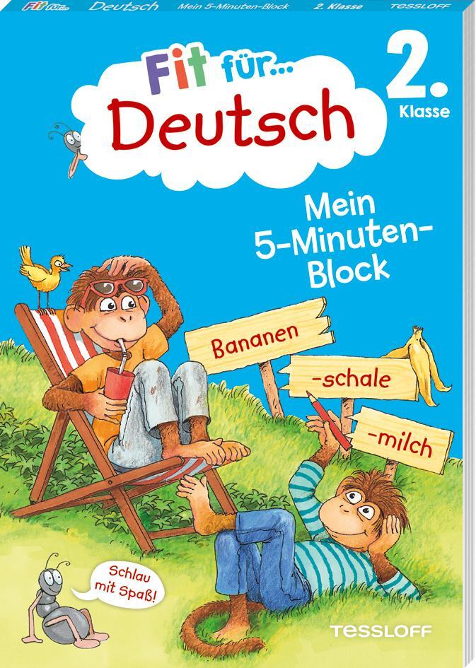 Cover: 9783788625054 | Fit für Deutsch 2. Klasse. Mein 5-Minuten-Block | Werner Zenker | Buch