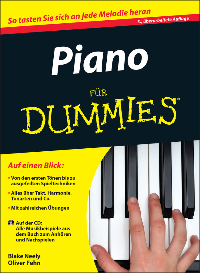 Cover: 9783527712663 | Piano für Dummies, m. Audio-CD | Blake Neely (u. a.) | Taschenbuch