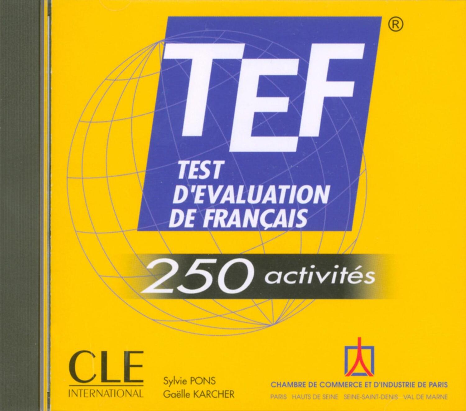 Cover: 9783125298521 | TEF - 250 activités. Audio-CD | Test d'évaluation du français | CD