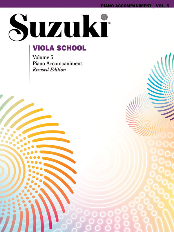 Cover: 38081389929 | Suzuki Viola School 5 (Piano Accomp.)(Revised) | Shinichi Suzuki