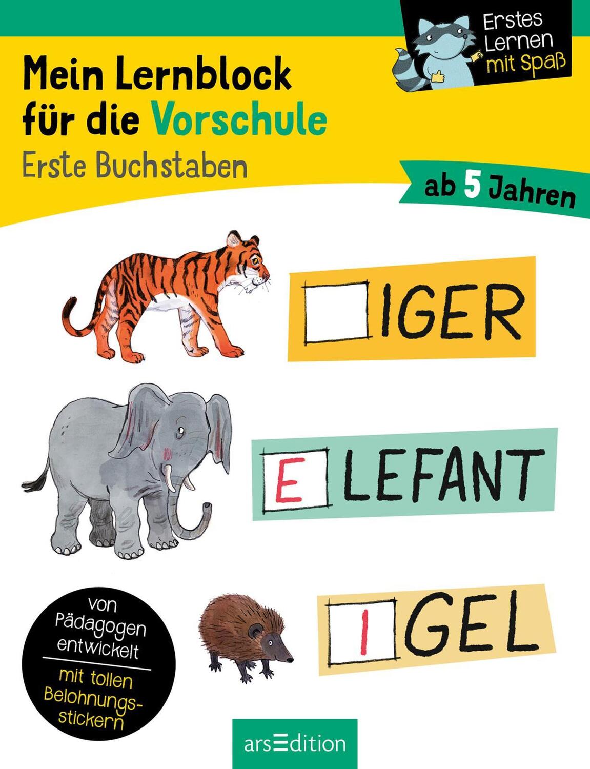 Bild: 9783845844060 | Mein Lernblock für die Vorschule - Erste Buchstaben | Hannah Lang