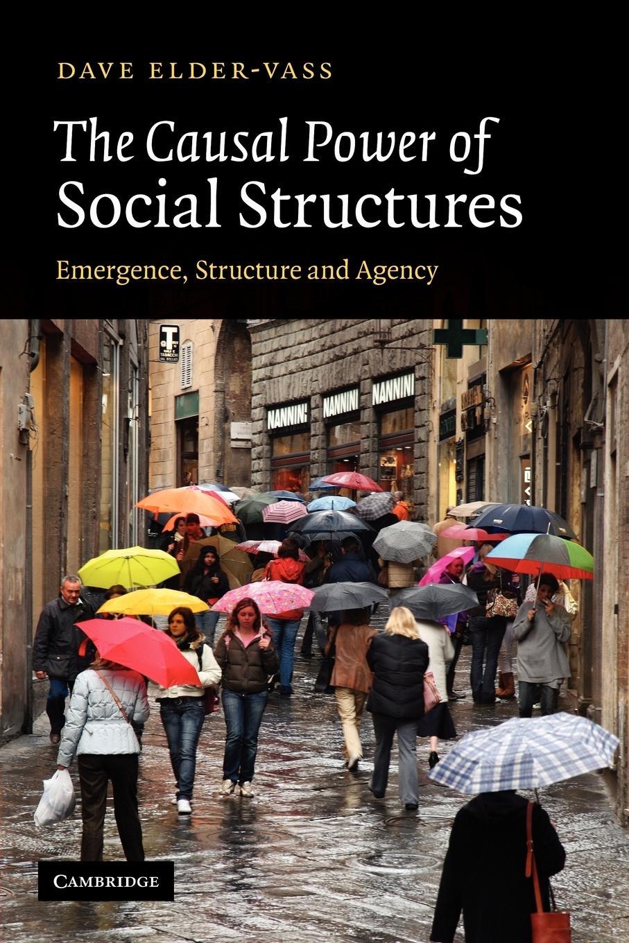 Cover: 9781107402973 | The Causal Power of Social Structures | Dave Elder-Vass | Taschenbuch