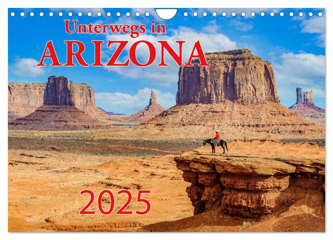 Cover: 9783383796579 | Unterwegs in ARIZONA (Wandkalender 2025 DIN A4 quer), CALVENDO...