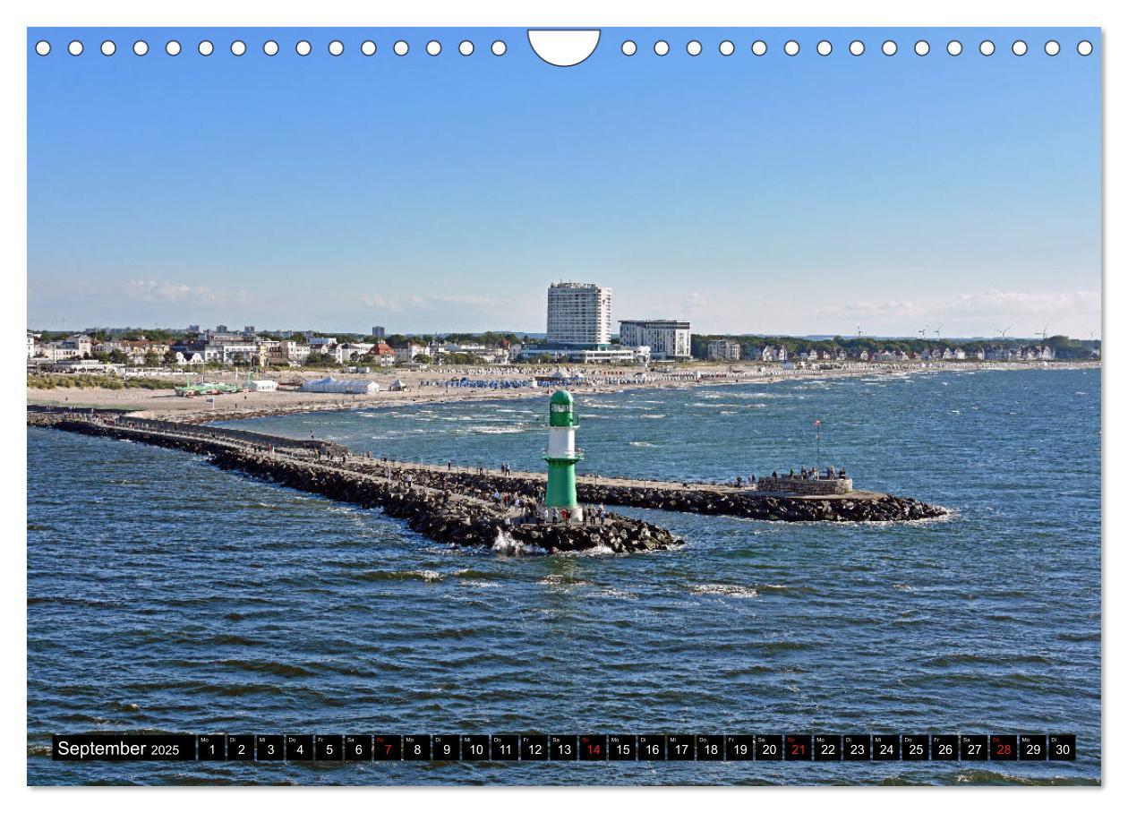 Bild: 9783435231935 | Warnemünde und Rostock, Perlen an der Ostsee (Wandkalender 2025 DIN...