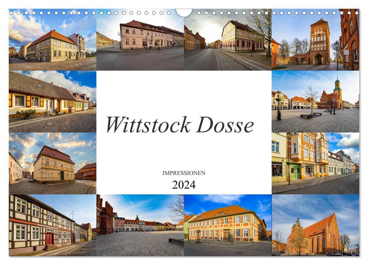 Cover: 9783383013492 | Wittstock Dosse Impressionen (Wandkalender 2024 DIN A3 quer),...