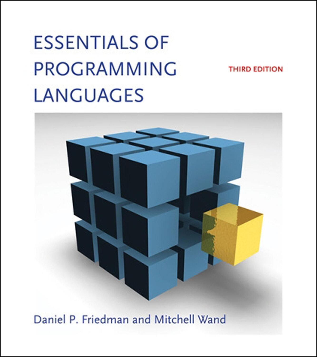Cover: 9780262062794 | Essentials of Programming Languages | Daniel P. Friedman (u. a.)