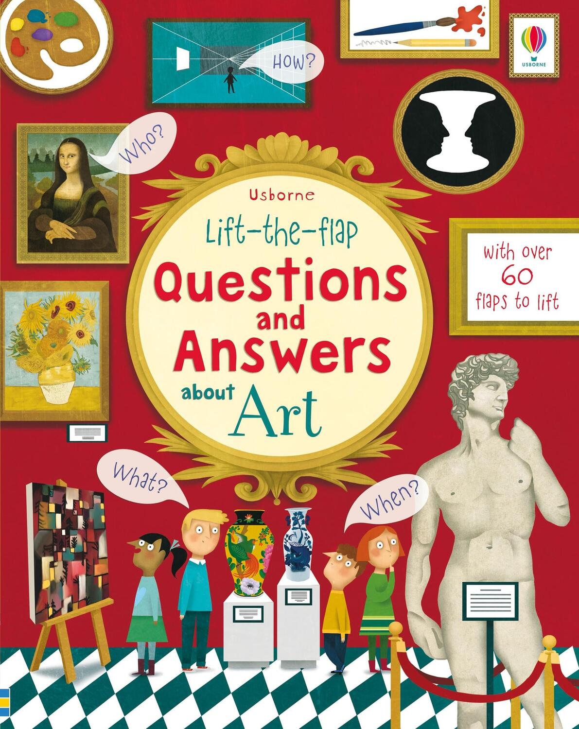 Cover: 9781474940115 | Lift-the-flap Questions and Answers about Art | Katie Daynes | Buch