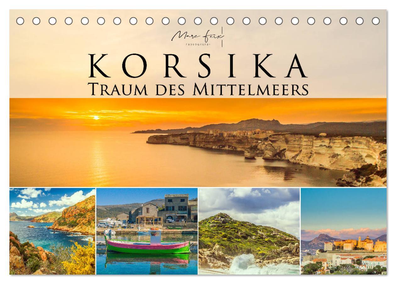 Cover: 9783435221684 | Korsika - Traum des Mittelmeers 2025 (Tischkalender 2025 DIN A5...