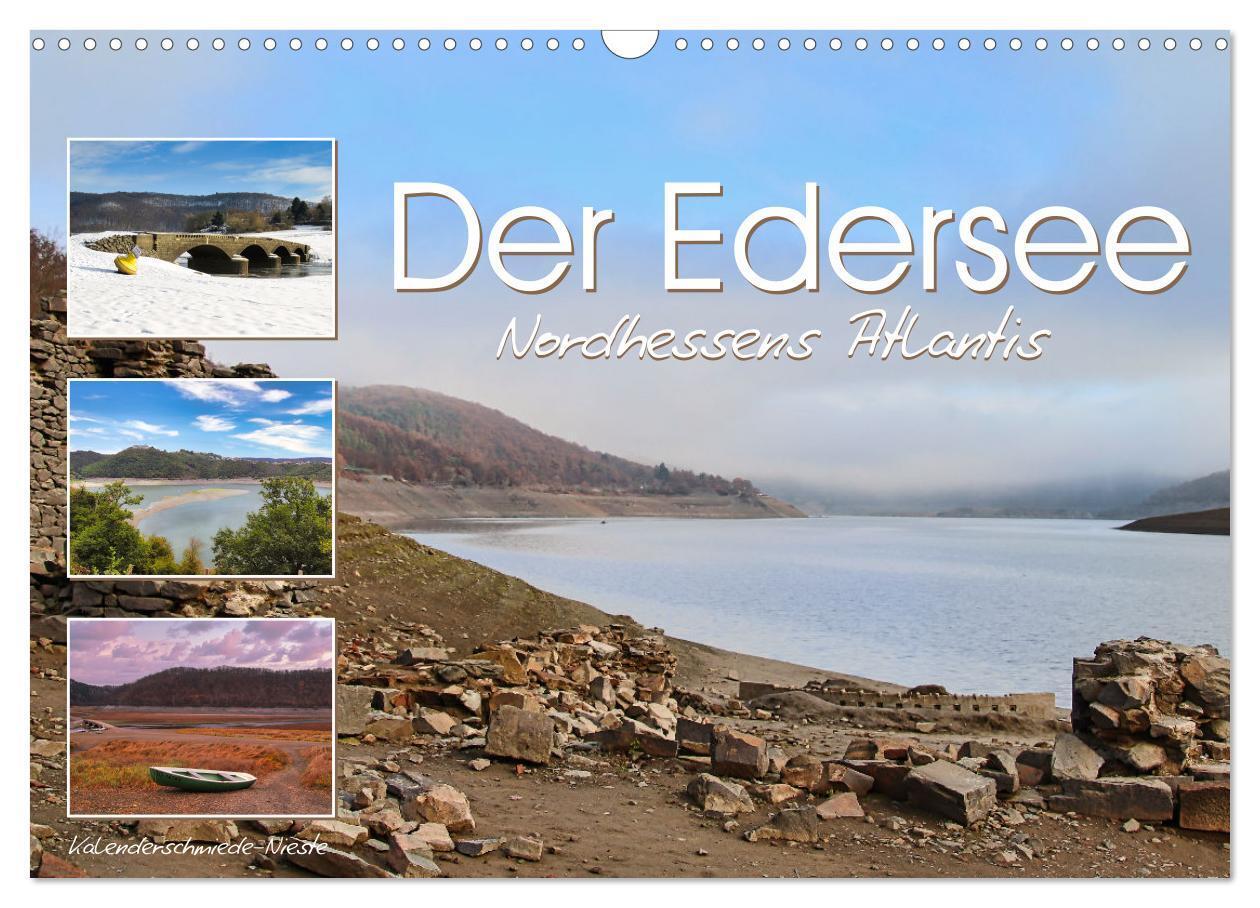 Cover: 9783675606333 | Der Edersee, Nordhessens Atlantis (Wandkalender 2024 DIN A3 quer),...