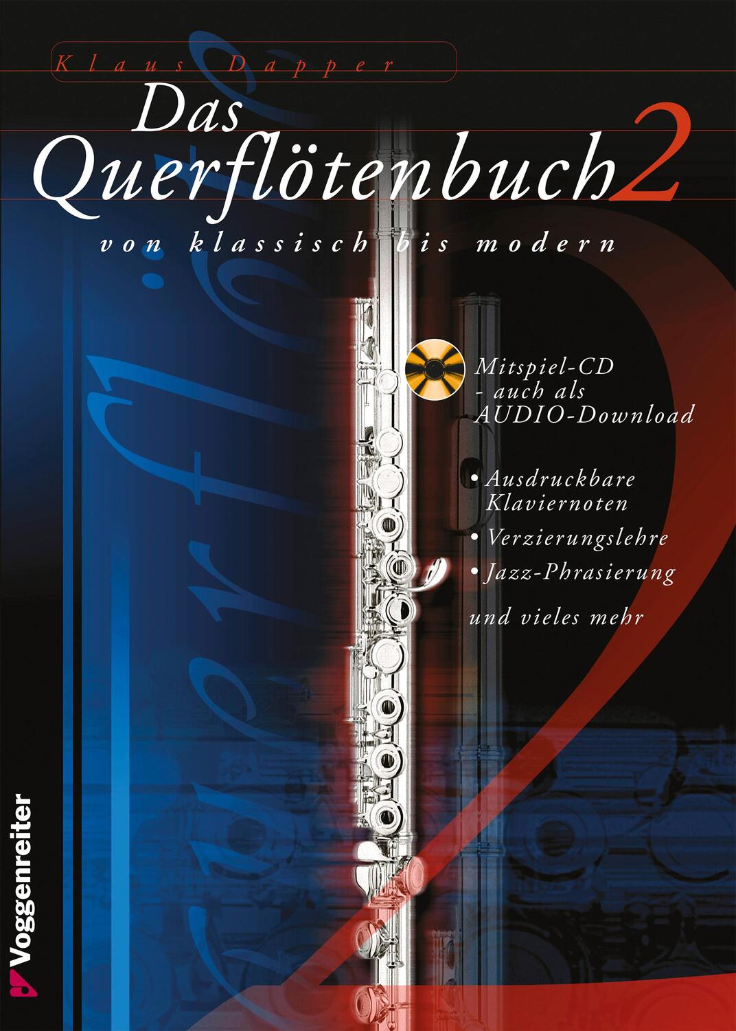 Cover: 9783802404887 | Das Querflötenbuch 2 - Mit CD | Klaus Dapper | Taschenbuch | Deutsch