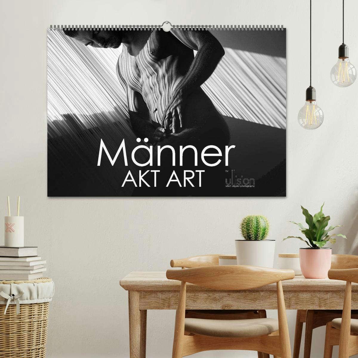 Bild: 9783435565276 | Männer AKT Art (Wandkalender 2025 DIN A2 quer), CALVENDO...