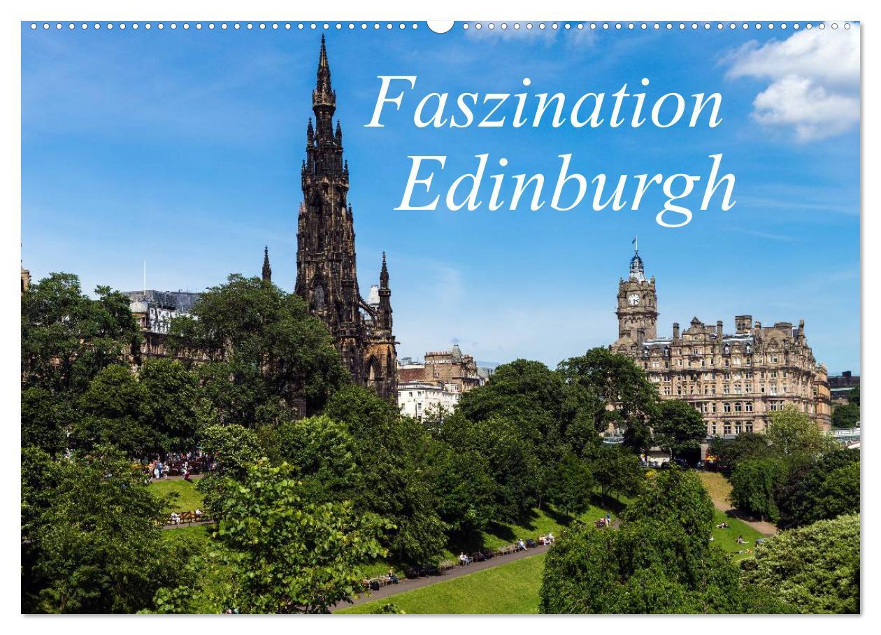 Cover: 9783435692538 | Faszination Edinburgh (Wandkalender 2025 DIN A2 quer), CALVENDO...