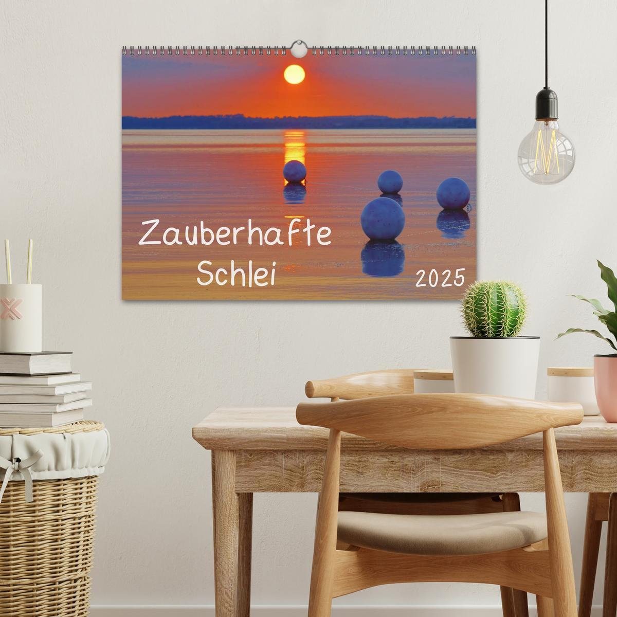 Bild: 9783435629251 | Zauberhafte Schlei (Wandkalender 2025 DIN A3 quer), CALVENDO...