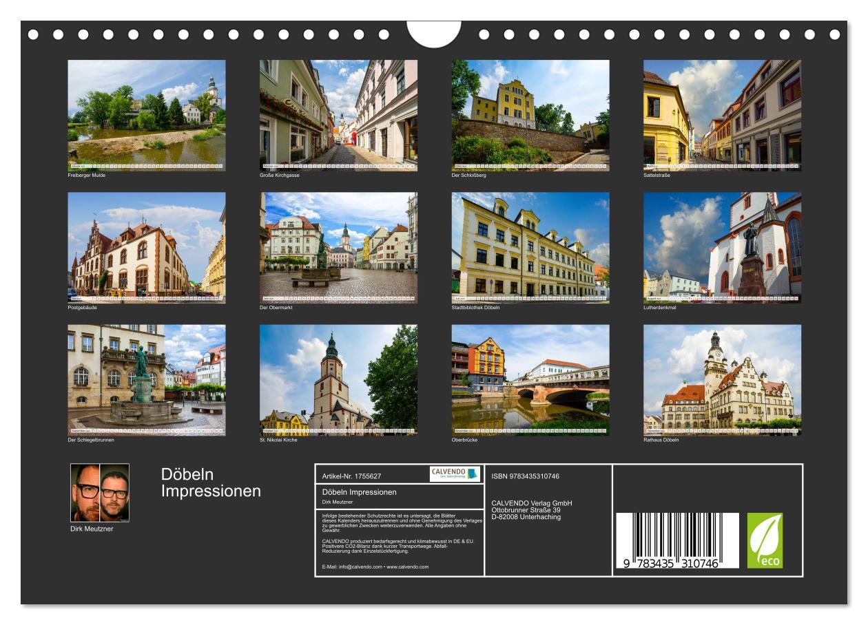 Bild: 9783435310746 | Döbeln Impressionen (Wandkalender 2025 DIN A4 quer), CALVENDO...