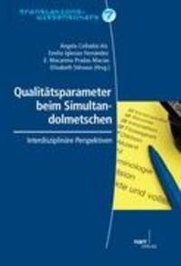 Cover: 9783823366379 | Qualitätsparameter beim Simultandolmetschen | Angela Collados Ais