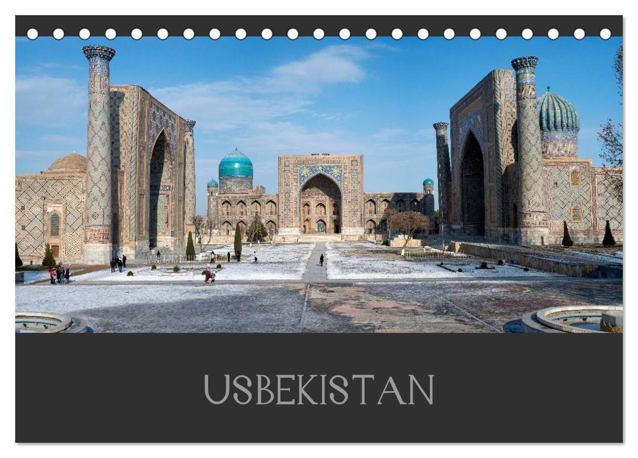 Cover: 9783383601880 | Usbekistan (Tischkalender 2024 DIN A5 quer), CALVENDO Monatskalender