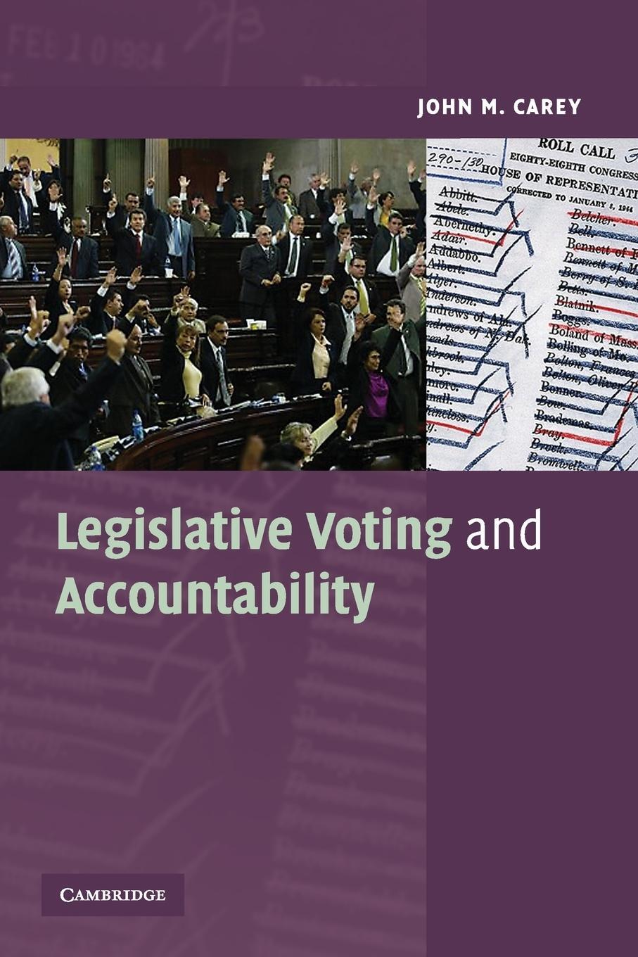 Cover: 9780521711913 | Legislative Voting and Accountability | John M. Carey | Taschenbuch