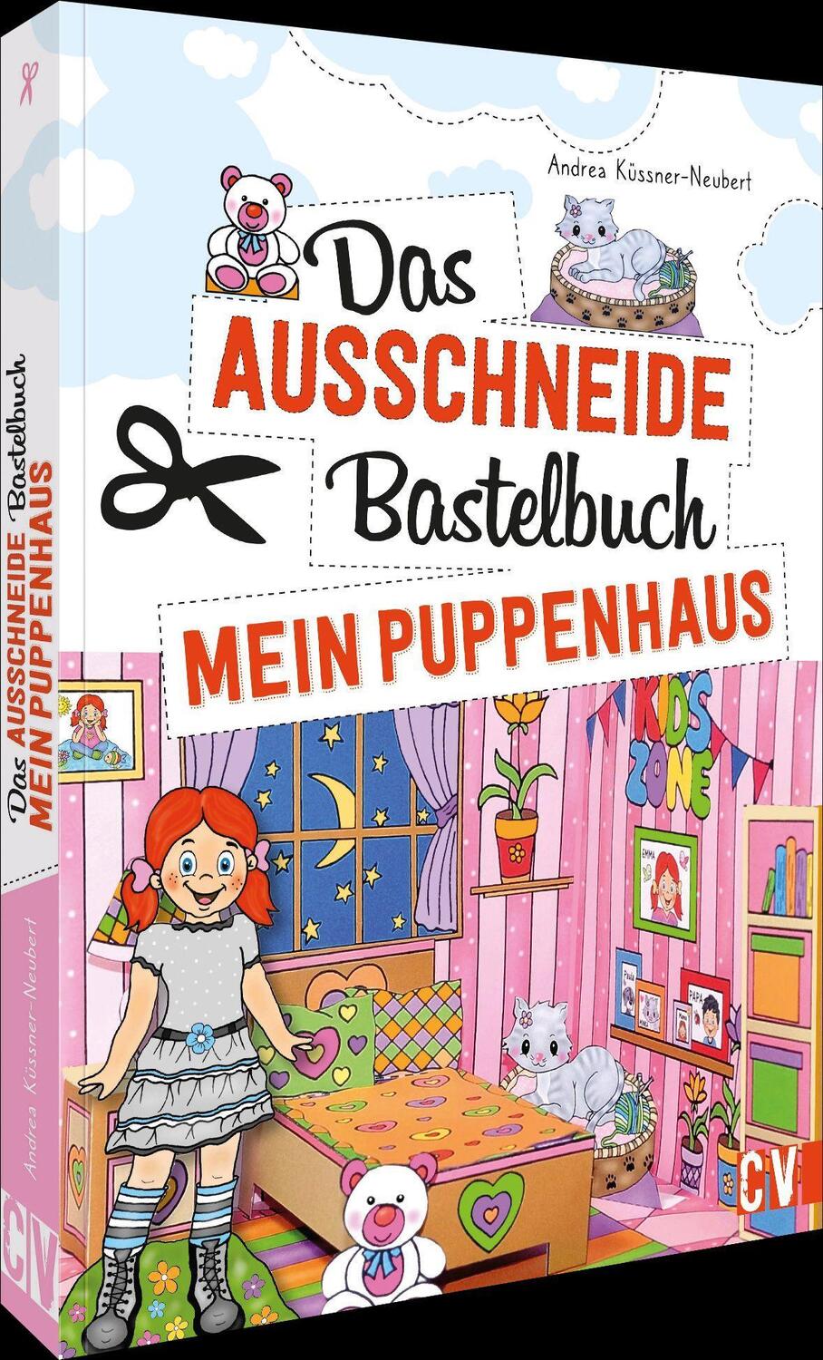 Cover: 9783841102805 | Das Ausschneide-Bastelbuch Mein Puppenhaus | Andrea Küssner-Neubert