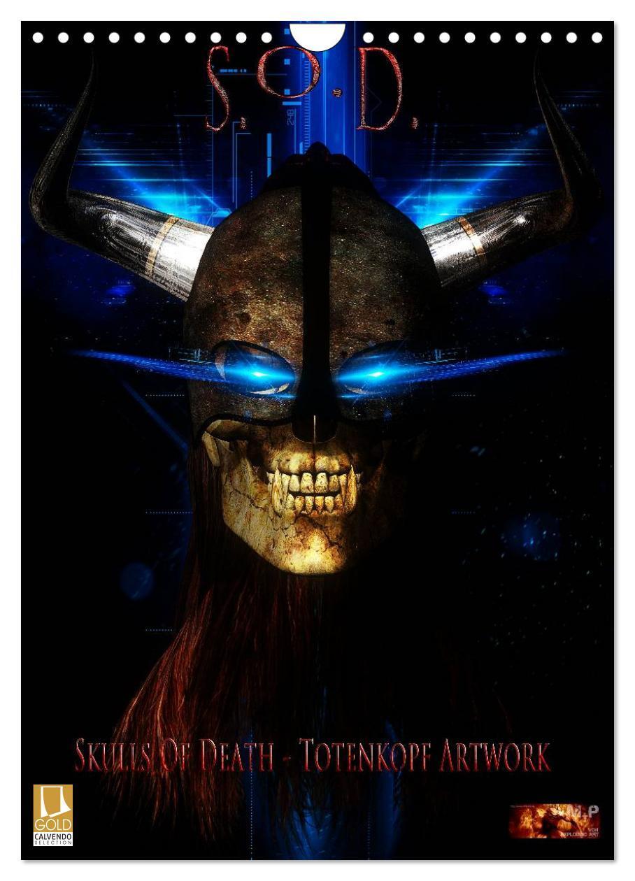 Cover: 9783383518744 | S.O.D. - Skulls Of Death Vol. I - Totenkopf Artworks (Wandkalender...
