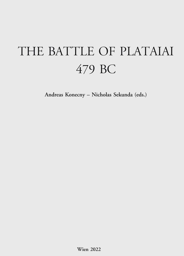 Cover: 9783851612714 | The Battle of Plataiai 479 BC | Andreas Konecny (u. a.) | Buch | 2022