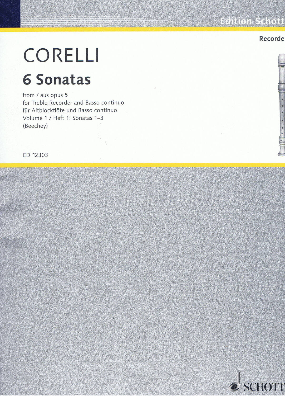 Cover: 9790220114984 | Sonaten(6) 1 Op.5 | Arcangelo Corelli | Buch | Schott Music London