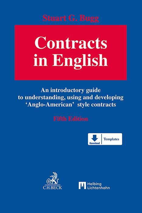 Cover: 9783406787164 | Contracts in English | Stuart G. Bugg | Buch | XIX | Deutsch | 2023