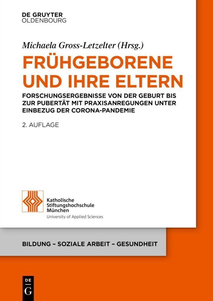 Cover: 9783110739329 | Frühgeborene und ihre Eltern | Michaela Gross-Letzelter | Taschenbuch