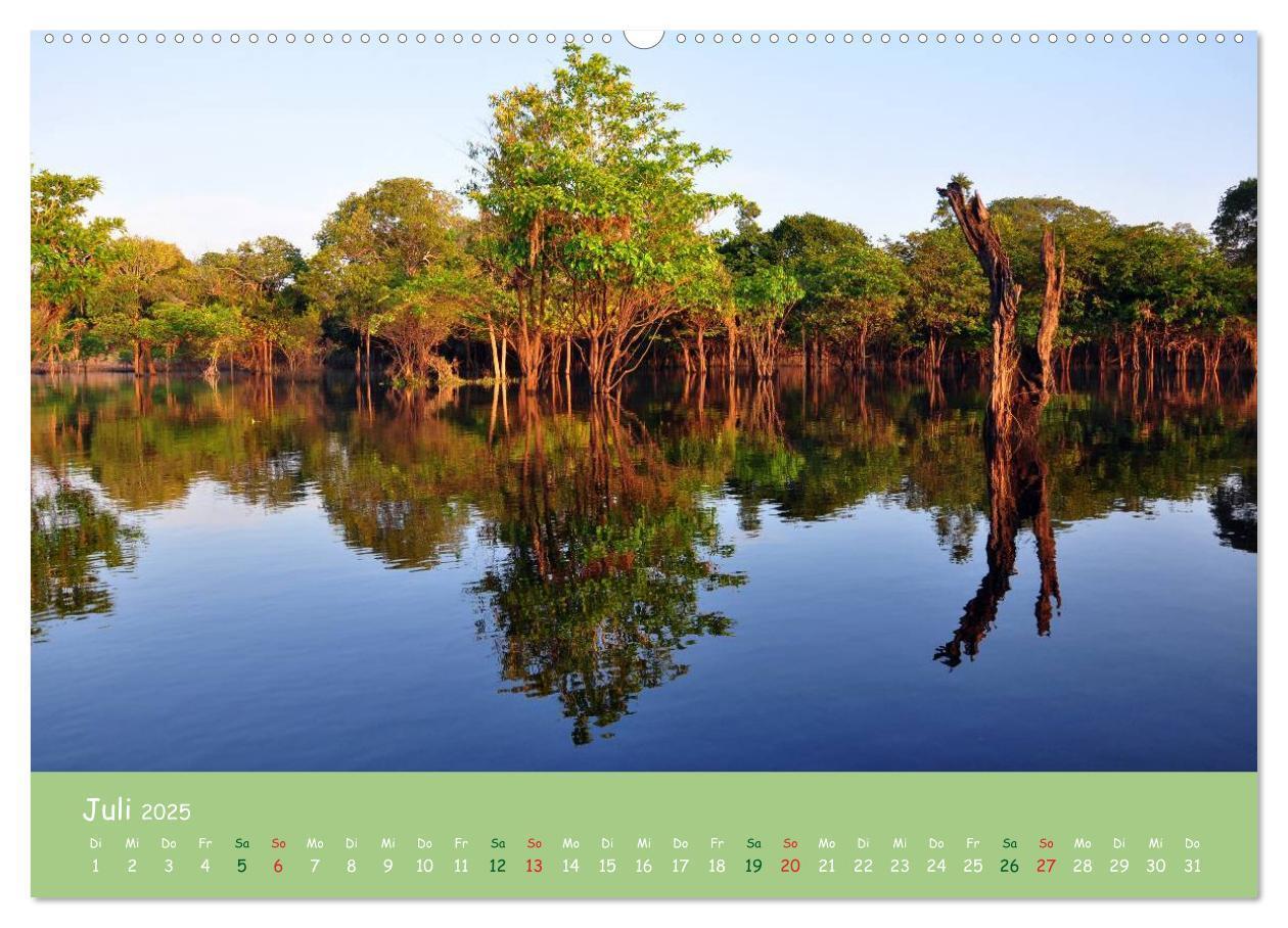 Bild: 9783435656417 | Am Amazonas (hochwertiger Premium Wandkalender 2025 DIN A2 quer),...