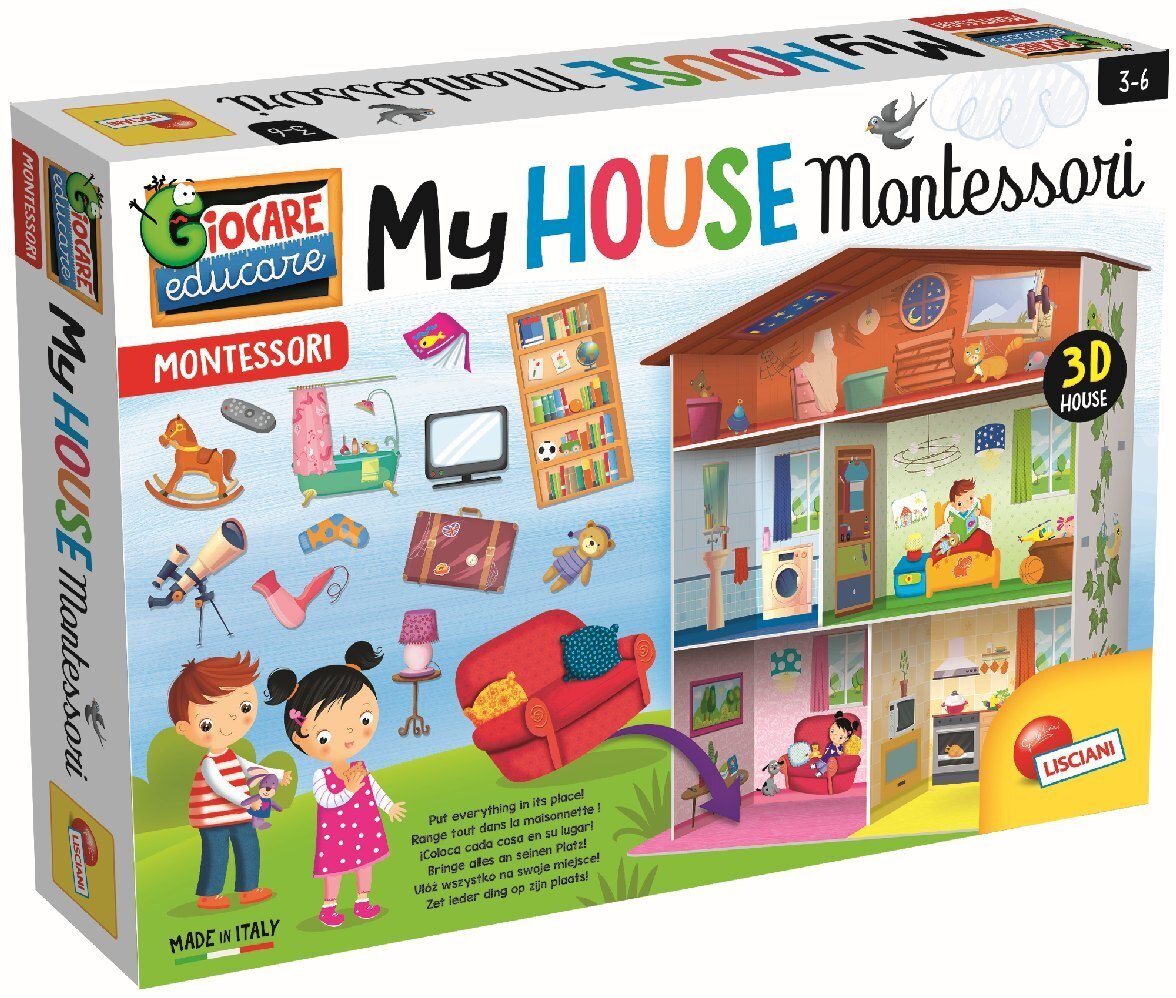 Cover: 8008324081028 | Montessori Maxi My House | Spiel | 2021 | LiscianiGiochi