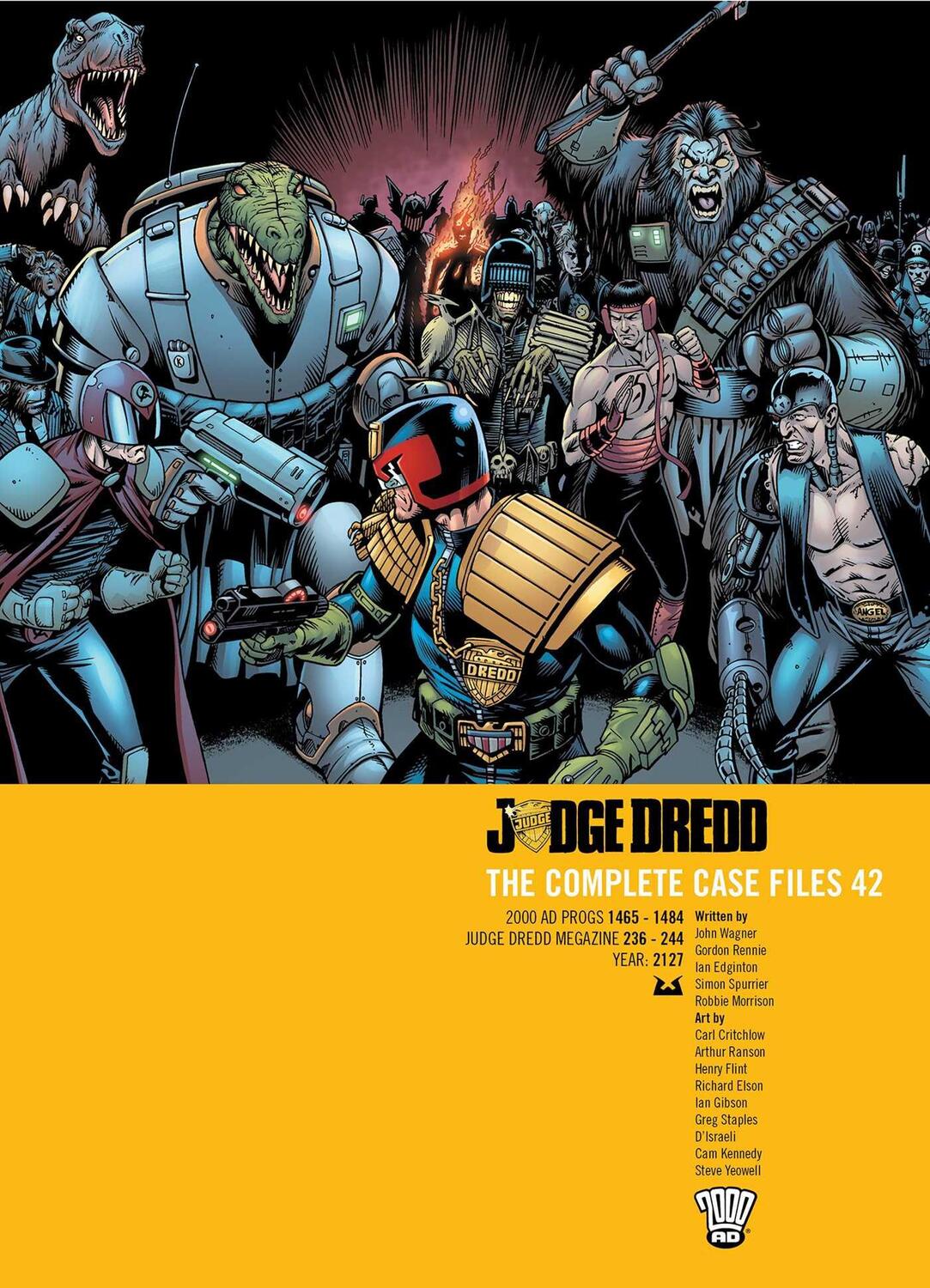 Cover: 9781786187093 | Judge Dredd: The Complete Case Files 42 | John Wagner (u. a.) | Buch