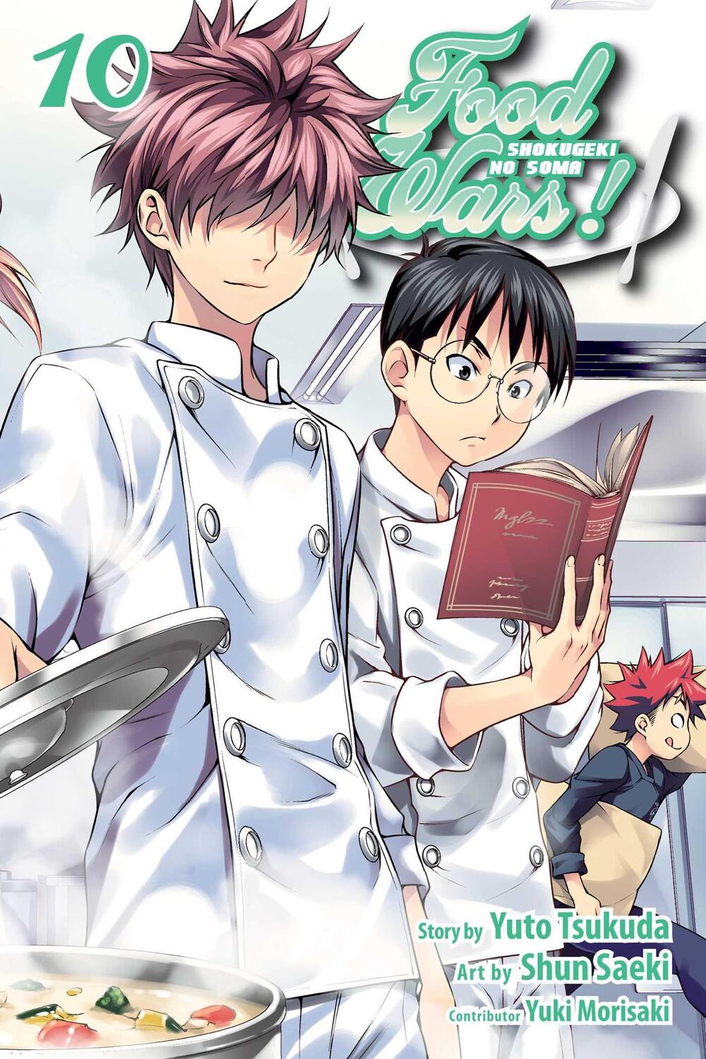 Cover: 9781421584461 | Food Wars!: Shokugeki no Soma, Vol. 10 | Conditions For Battle | Buch