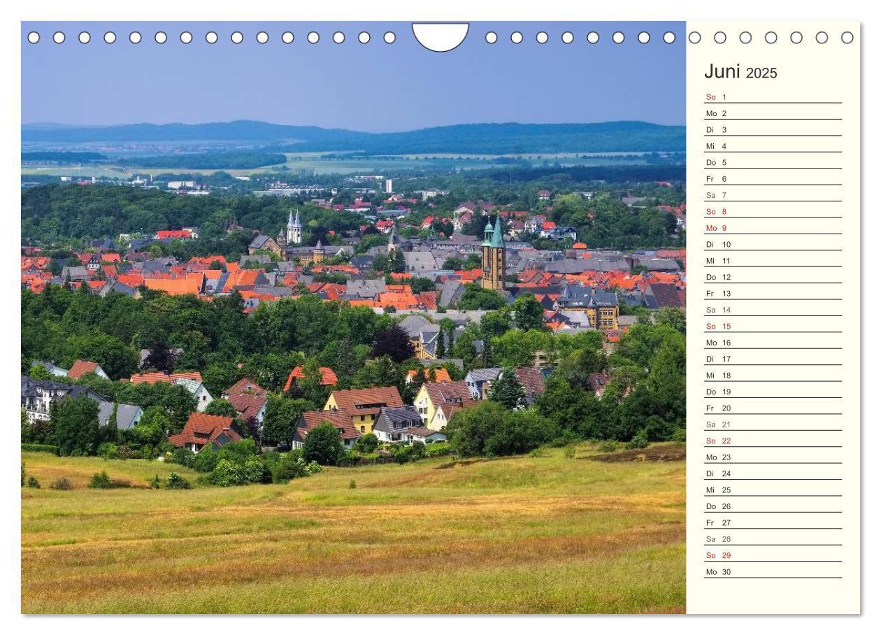 Bild: 9783435525041 | Goslar - Hanse- und Kaiserstadt im Harz (Wandkalender 2025 DIN A4...