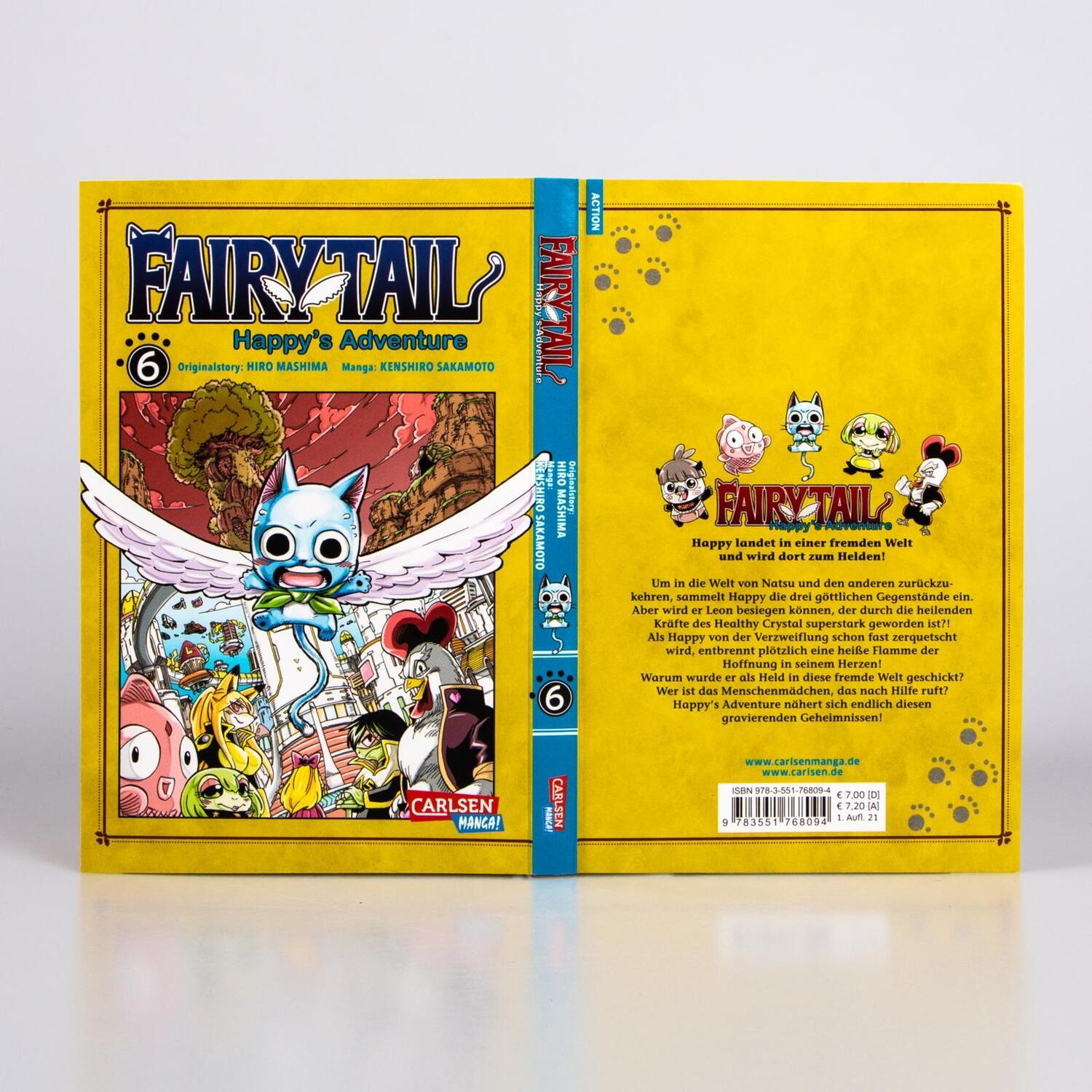 Bild: 9783551768094 | Fairy Tail - Happy's Adventure 6 | Kenshiro Sakamoto (u. a.) | Buch